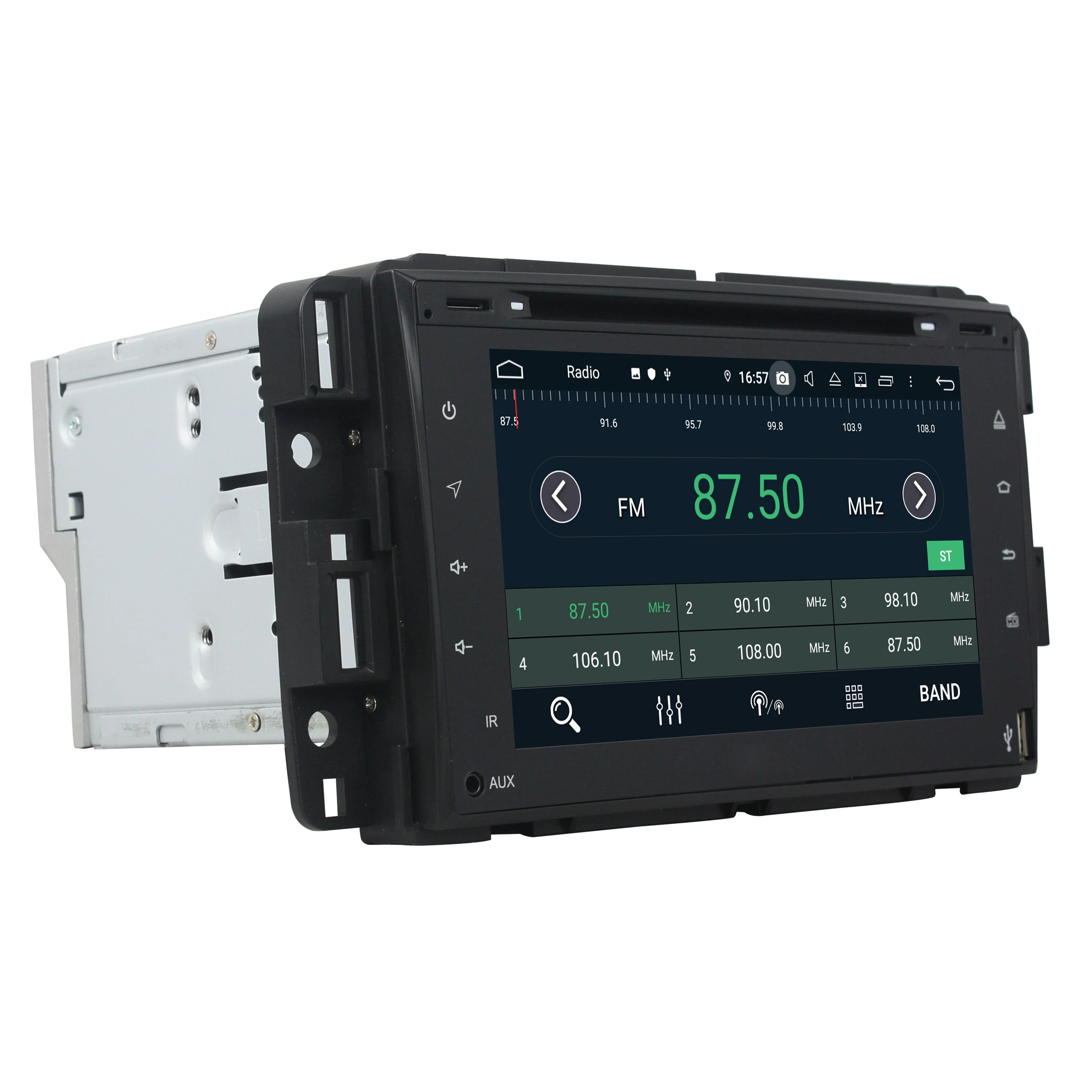 KLYDE " 2 Din 8 ядерный Android 9,0 Автомагнитола для GMC Yukon Tahoe 2007-2012 Full Touch автомобильный мультимедийный плеер Canbus dvd-плеер