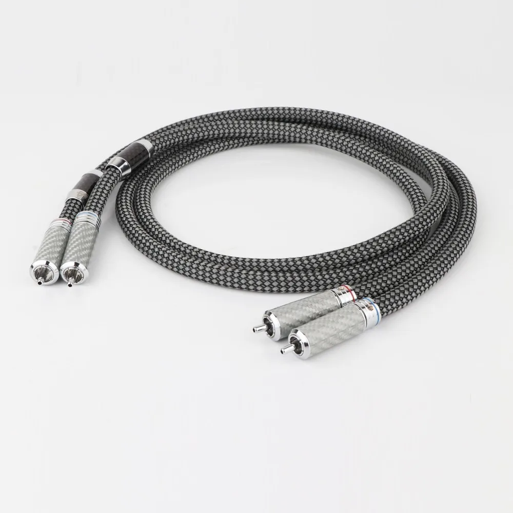 Preffair Ofc Cavo Di Interconnessione Rca Placcato Argento Hifi Estensione Audio Analogica Cavo Hifi Da Rca A Rca Phono