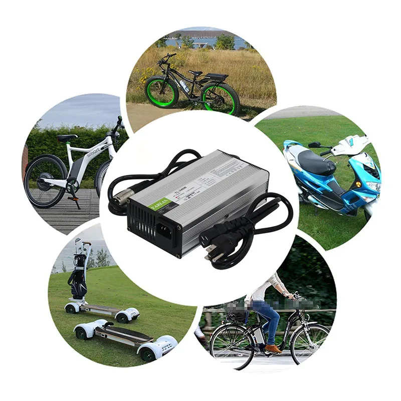 46 2 V 5A Li Ion Batterie Ladegerät 11S 40 7 automatische batterie ladegerät für golf warenkorb und elektrische auto|Зарядные
