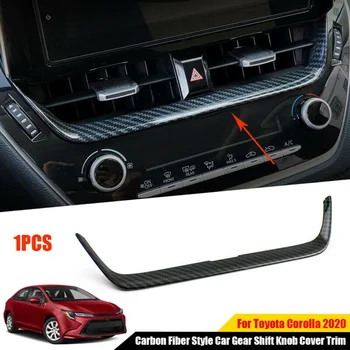 

Carbon Fiber Center Air Outlet Cover Trim For Toyota Corolla Hatchback 2019 2020 Decoratation Car Replacement Accessories