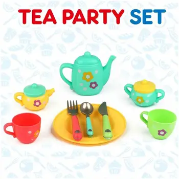 

Simulation Wooden Kitchen Toys For Children Educational Tea Pot House Toy Plate Cups Set Set Toy Model Play Supplies Cook L7C6