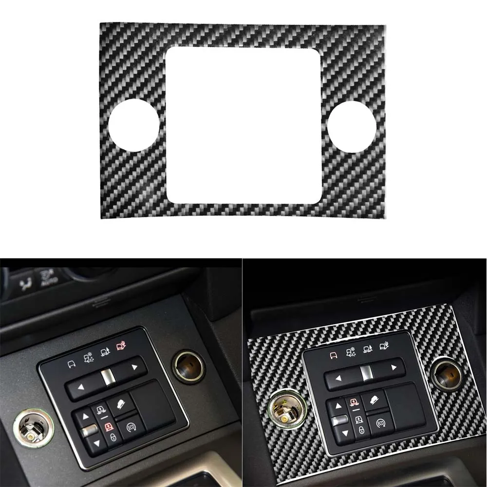 

1 * наклейка на панель прикуривателя из углеродного волокна для Land Rover Discovery 4 10-16