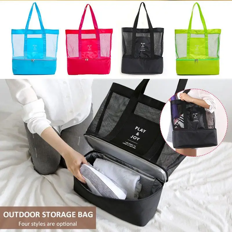 

Portable Waterproof Bento Box Carry Tote Cooler Picnic Bag Insulated Picnic Bag Food Heat Preservation Handheld Lunch Bag