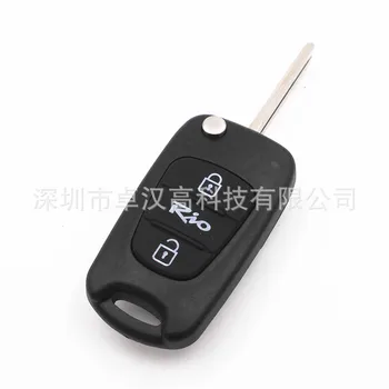 

For Hyundai Atos / Atoz / Santro Dynasty Instead of Original Factory Auto Car Key 3 Buttons RIO Change Car Key Shell