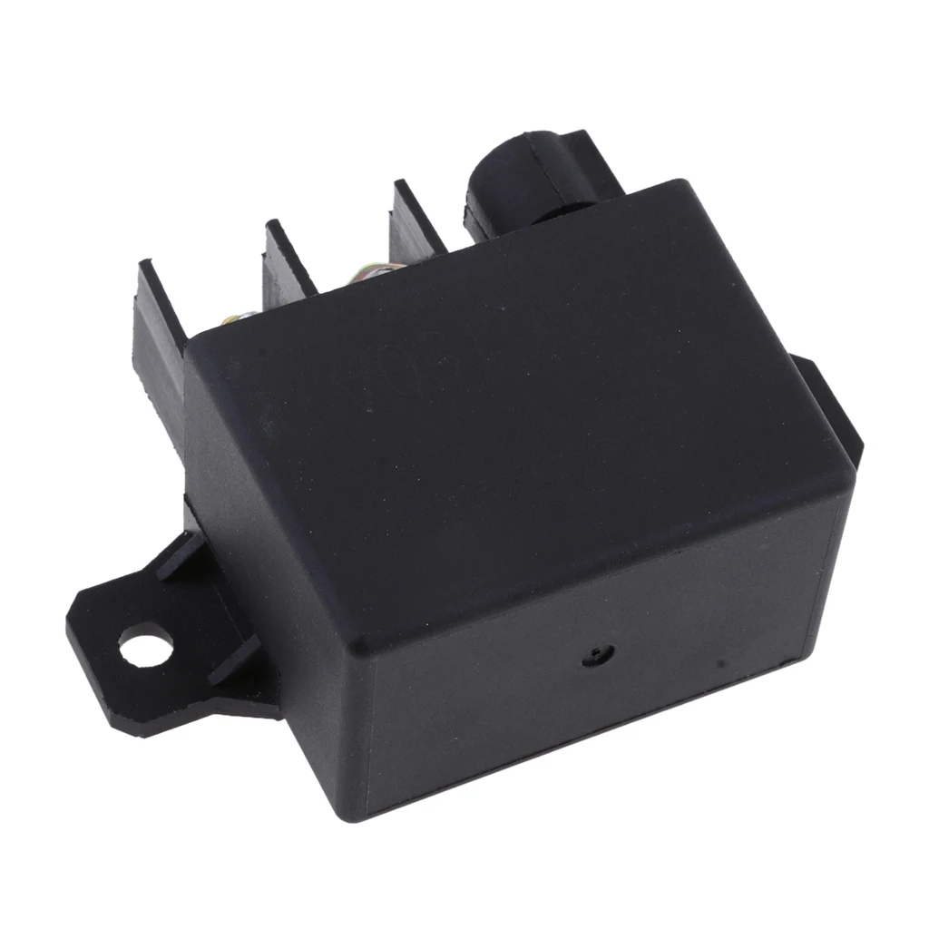 Car Automotive Relay Truck Relay DC 12Volt 130A SPDT Relay 1Pcs Black