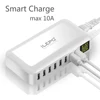 60W 8 Port USB Fast Charger QC3.0 HUB Smart Quick Charge With LED Display Multi USB Charging Station Mobile Phone Desktop Home 1