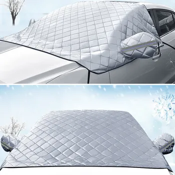 

Car Windshield Cover Car Sunshade Sun Shade Front Rear Window Car Truck Windshield Cover Anti Snow/Frost/Ice Protector #LYS