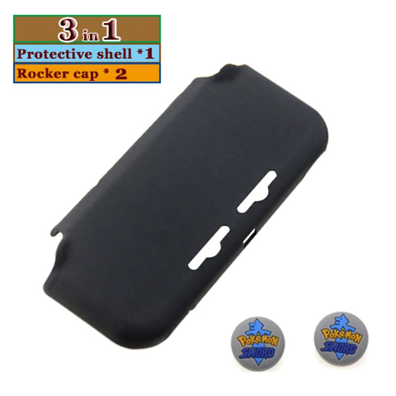 3in1 Gray Подходит для Новинка переключателя Nintend Lite Mini чехол Водонепроницаемый чехол ТПУ чехол - Color: 3in1 Gray