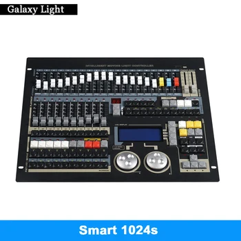 

Free Shipping DMX Console Smart 1024s Stage Lighting DJ equipment for LED Par Moving Head Laser Spotlights light Controller