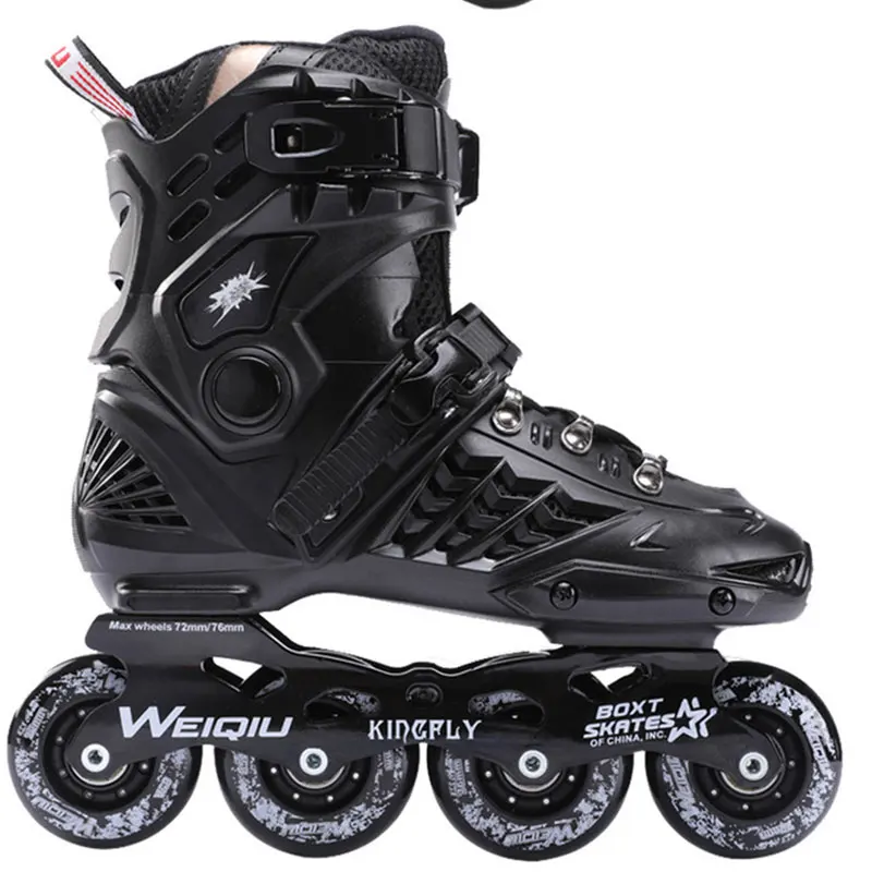 Профессиональные роликовые коньки для взрослых 72 76 80мм или 3*110 мм Slalom Speed Patines Free
