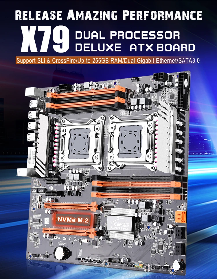 X79 Dual CPU Motherboard