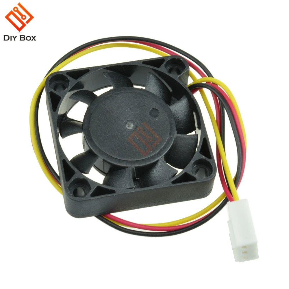 Alimentatore PC 5 Ventole PC Da 4cm, 40x40x10mm, 3 Pin, 12V – Per Raffreddamento CPU, Chipset, Piccoli Spazi Scrivania Gaming Led - Foto 4