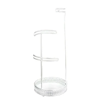 

Metal Jewelry Holder Earrings Necklace Pendant Bracelet Jewelry Display Stand Tray Storage Racks Organizer Holder
