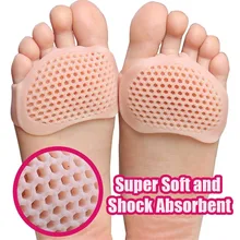 Силиконовые Мягкие стельки для стопы; обувь на высоком каблуке; гелевые стельки; Дышащие стельки; забота о здоровье ног; стельки для ног; T2