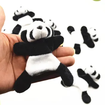

Plush panda refrigerator stickers cute creative post-it special tourist souvenirs 100 pieces