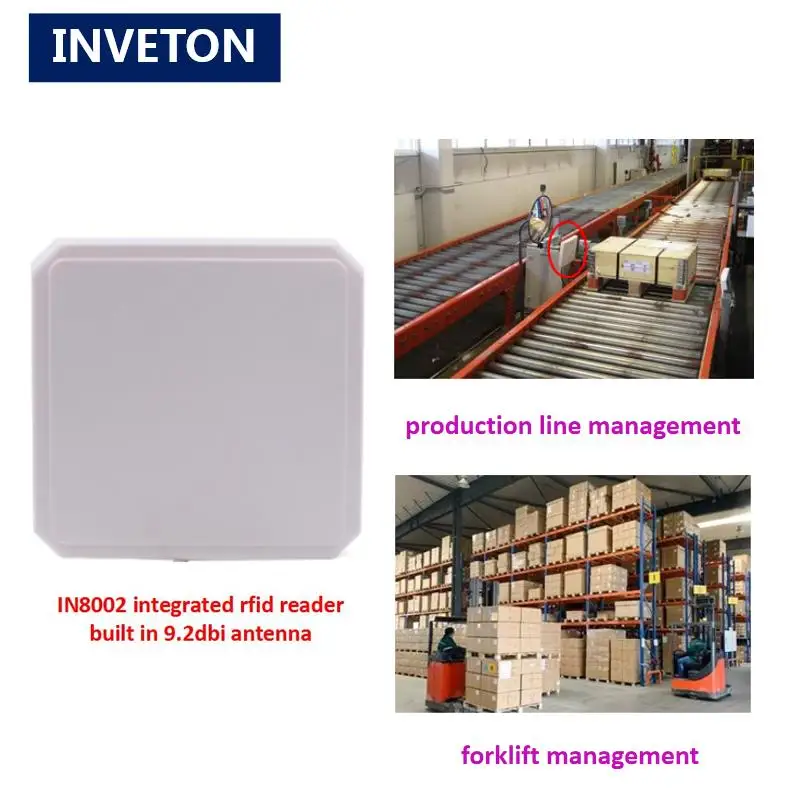 Contactless 8m Integrated UHF RFID Reader Circular Antenna PR9200 Chip for Production/Forklift Management | Безопасность и защита
