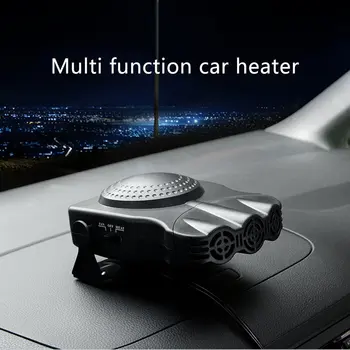 

Car Heaters Car Three-hole Defrosting Snow Defogger In-car Heating Heater Fan Heater Car Interior Heating Fan Heater Cn(origin)