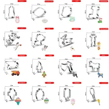 

Cookie Cutter Cutters and Sweets Cookies Utensils Shapes for Confectionery Stainless Steel Molds Pastry Bakery Accessories Mold
