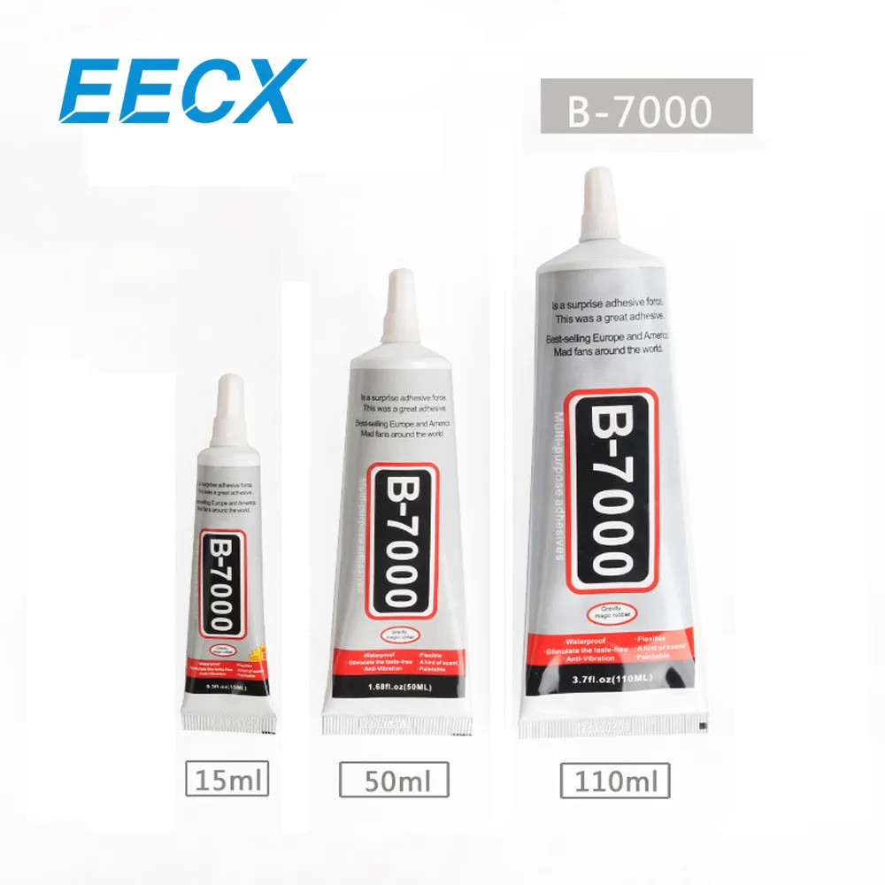 

15ML Original B7000 Glue Genuine B-7000 Multi Purpose Glue Adhesive Epoxy Resin Diy Crafts Glass Touch Screen Cell Phone glue