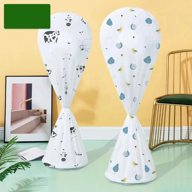 All-inclusive Floor-standing Fan Dust-proof Cover Simple Printed Pattern Household Fan Cover Universal Electric Dust