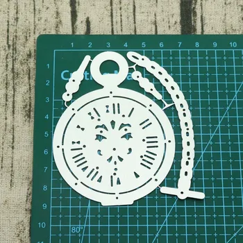 

Clock metal cutting dies cut die mold Scrapbook paper craft knife mould blade punch stencils