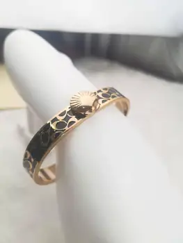 

Shell drip European and American classic brands luxury woman bangle steel