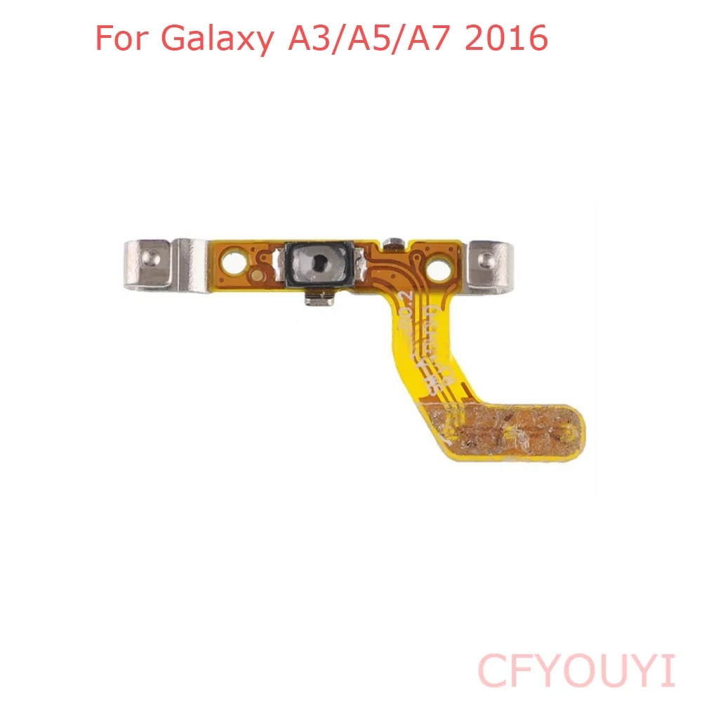 Сменные детали для Samsung Galaxy A3 A5 A7 2016 кнопки питания A310 A510 A710|Шлейфы мобильных