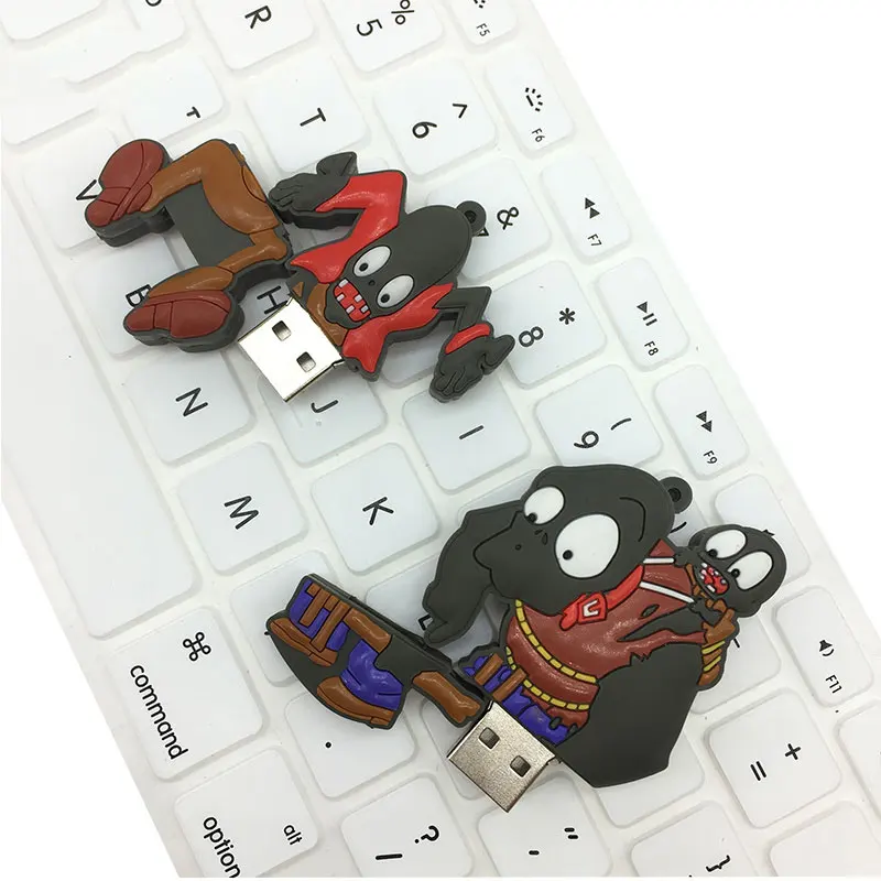 usb flash drive 32gb Plants vs. Zombies pen drive 16gb 8GB 4GB usb stick 64gb pendrive 2.0 128g special Christmas/Halloween/Gift