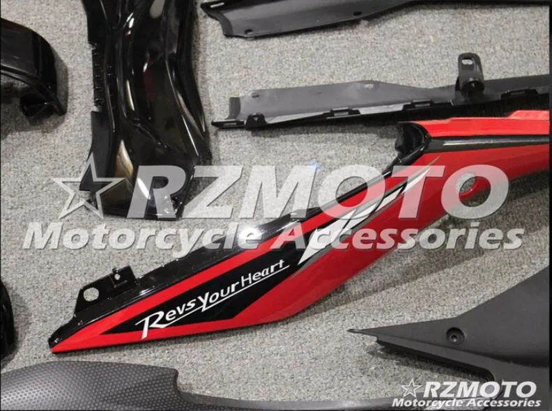 4 подарки ABS литьевая форма мотоцикл Обтекатели подходит для YAMAHA R3 R25- 15-19 Кузов Набор на заказ Красный Черный крутой