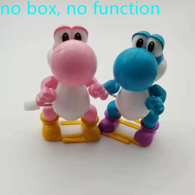 World of Nintendo Light Blue Yoshi with Egg Action Figure, 4