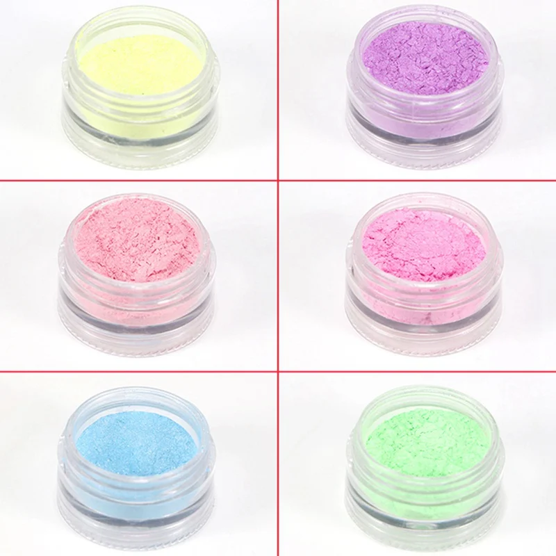 1PC Makeup Fluorescent Neon Pigment Eye Shadow Makeup Glow In Dark Eye Shadow Glitter Eyeshadow Cosmetics