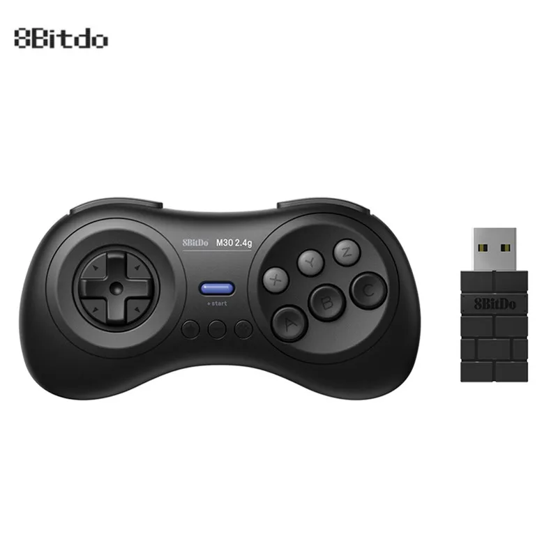 

8Bitdo M30 Gamepad 2.4G Wired & Wireless Game Controller for Sega Genesis Mini and Mega Drive Mini - Sega Genesis