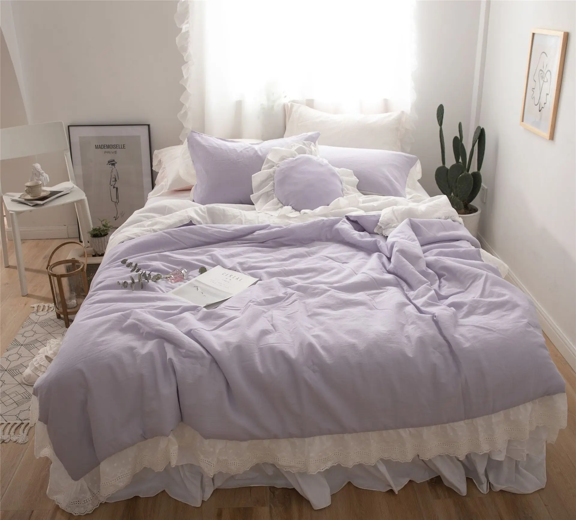 

2019 Spring And Summer New Style Lace-up Cotton Washing Gauze Summer Blanket ruan ruan nuo nuo of Can Take a Pillow Case And Pil