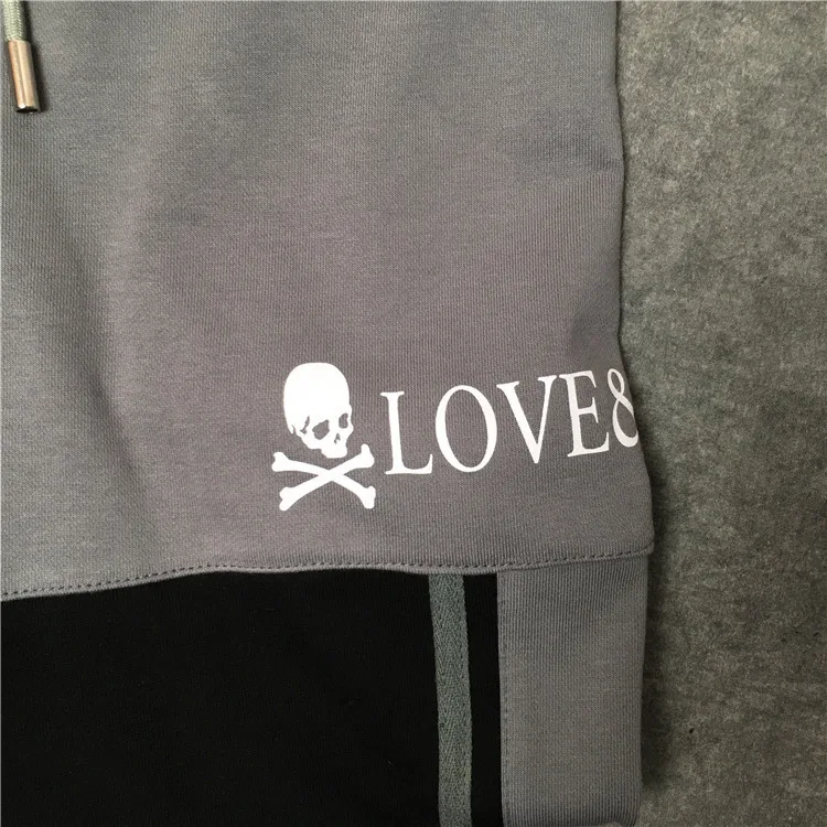 Новая модель; Новинка Роскошные 19ss вдохновителя череп монстра в полоску удобные Классические Пейсли 4 белые брюки, тренировочные брюки в повседневном стиле# N2