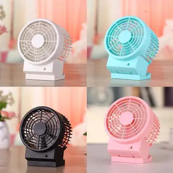 

5 Inch Double Leaf Fan Upgrade Version USB Small Fan Office Fans Mini Fan Color Fan Dual Cool Car Wind High Portable Candy W7S4
