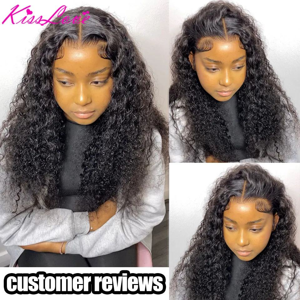 Deep Wave 13x6/13x4 Lace Front Human Hair Wigs for Black Women Preplucked 360 lace Frontal Wig Brazilian 5x5 HD Lace Closure Wig
