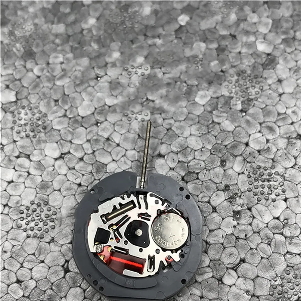 Japan Quartz Watch Movement VJ32 Date at 3 Date at 6 with Battery& Adjusting Stem for 3 Pin Watch Repair Parts