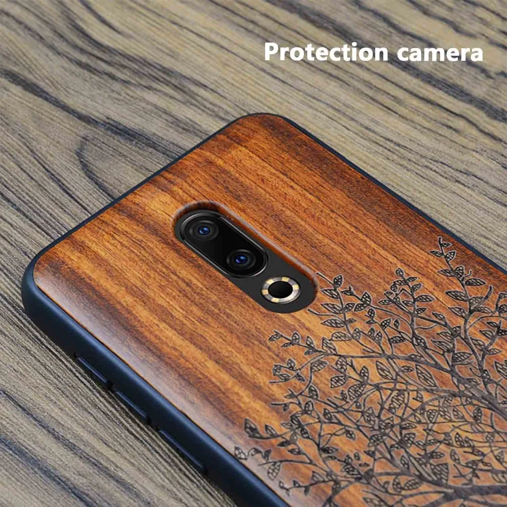 木质手机壳魅族 15