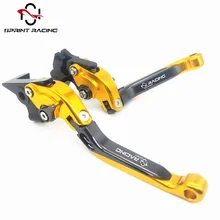 Мотоцикл складной выдвижной ЧПУ регулируемый тормоз сцепления аксессуары для рычагов для Triumph SPEED TRIPLE R 1050/S THRUXTON R