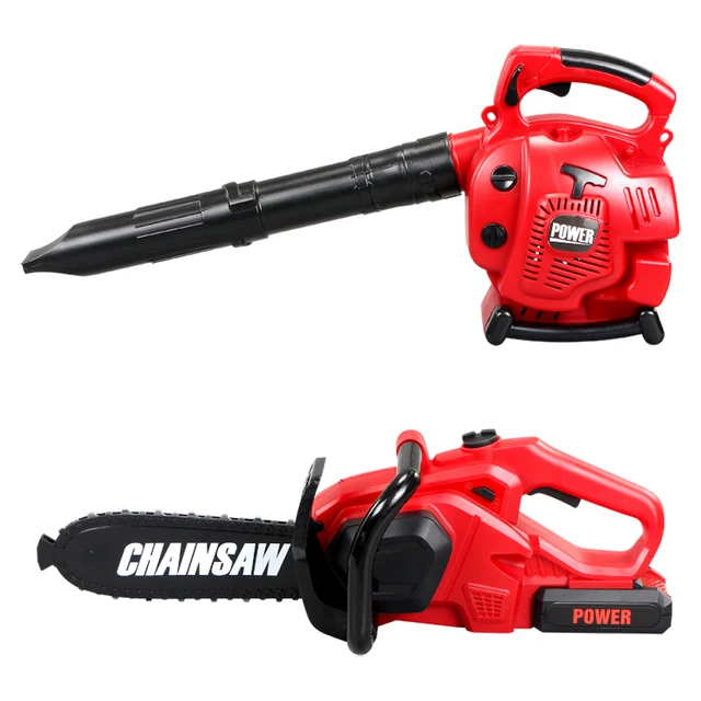 New Maintenance Tools Electric Saw Lawn Blower Lawn Mower Simulation Maintenance Tools Pretend To Play with Garden Boy Toys Gift 5