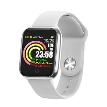 

1.3 Inch IPS Screen On Wrist Sports Smart Watch heart rate Passometer call reminder Fitness Tracker For Android / IOS Cellphone