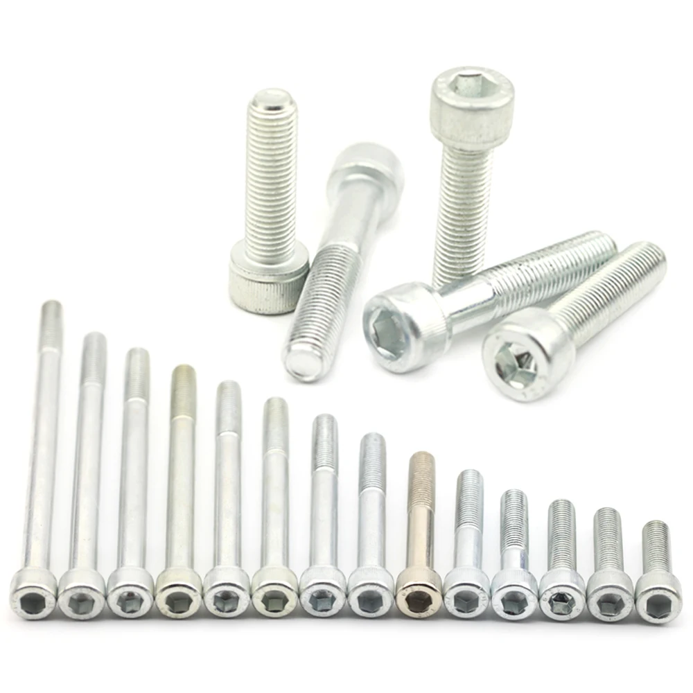 Торцевая крышка болт с головкой M10 * 1 25 35 40 45 50 60 70 80 90 мм 12 9 # стальные аксессуары
