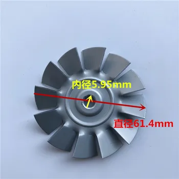 Universal Motor Cooling Air Impeller Wind Impeller Vacuum Cleaner Motor Parts Suction Machine Motor Aluminum Impeller sanyo washing machine parts xqb60 m813z m808 y809 34cm 11 leaf water impeller impeller tooth