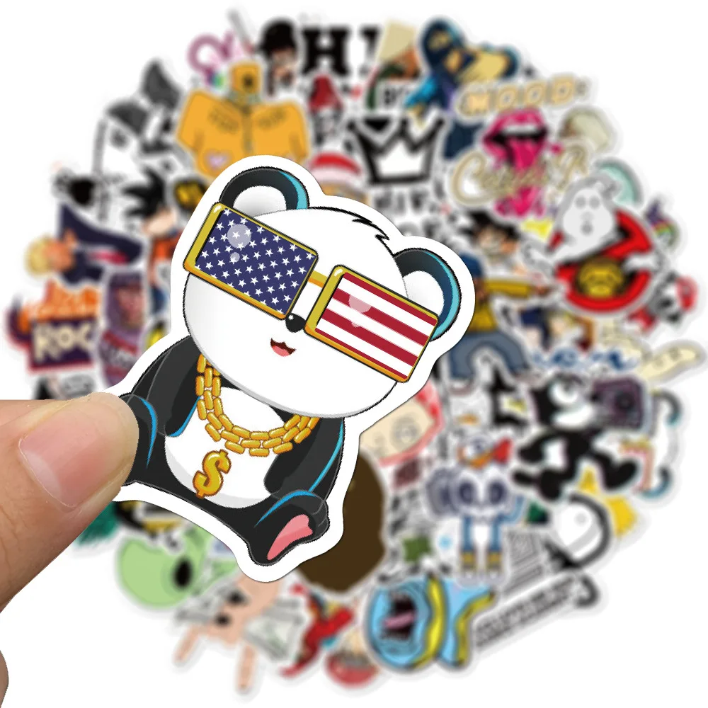10/50/100Pcs Brand Stickers Laptop Macbook Cup Guitar Luggage Fridge Skateboard Bicycle Tide Logo Decal Sticker 10/50/100Pcs Brand Stickers Laptop Macbook Cup Guitar Luggage Fridge Skateboard Bicycle Tide Logo Decal Sticker
