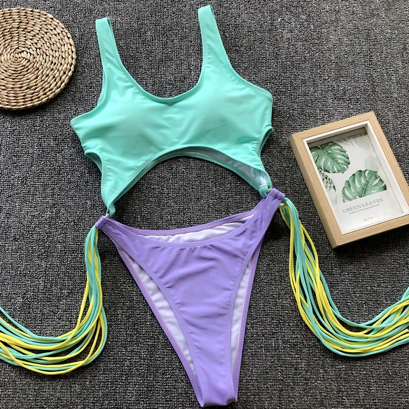 Бразильский купальник maillot de bain сексуальное цельное бикини с леопардовым принтом