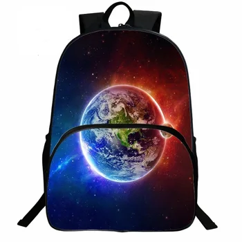 

16inch Backpack Star Universe Space Printing Backpack for Teenage Girls&Boys School Bookbag Mochila Kids Children Rucksack