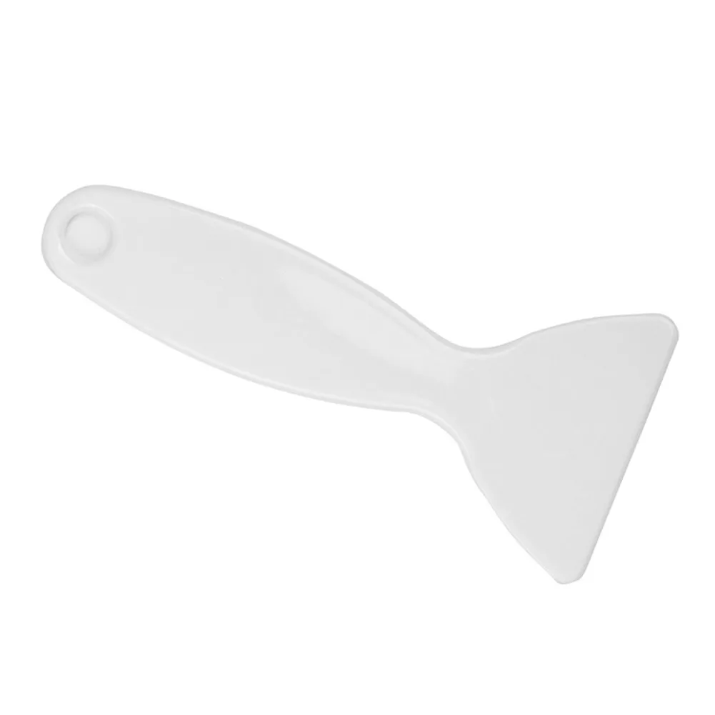 

Scraping Glue Tool Ice Scraper White 135 * 60MM Clean Plastic Tough Wall Stickers Helper For Removing Film Bubbles