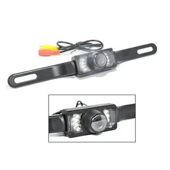 

Wireless Backup LCD Monitor License Plate&Rear View Camera Kit Set Waterproof