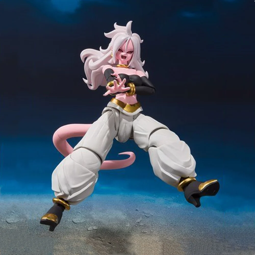 Dragon Ball Z Majin Buu Android #21 Girl Anime Figures Buu Battle Magic Movable DRAGON BALL FIGHTER Z Action Figurine Model Toys