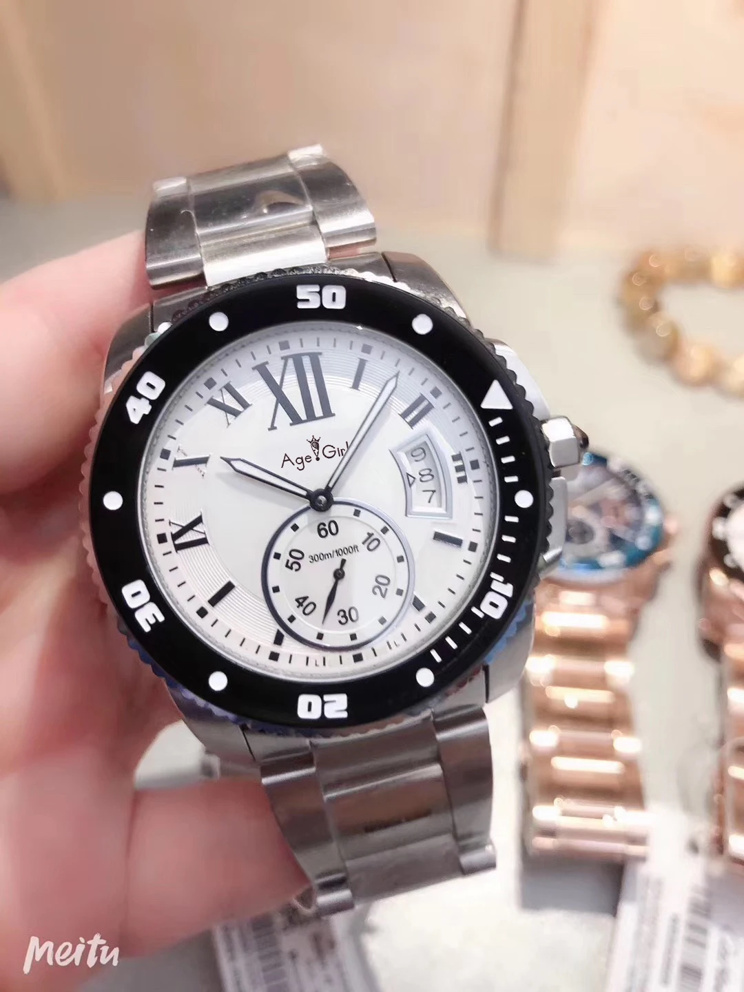 

2019 Luxury Brand New Men Automatic Mechanical Ceramic Bezel Stainless Steel Black Blue White Rose Gold Sapphire Sport Watches